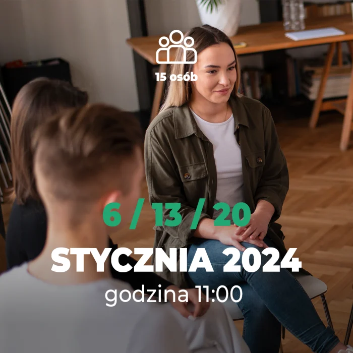 Warsztaty z psychologiem - grupa 1 - 6, 13, 20 styczeń - obrazek 1