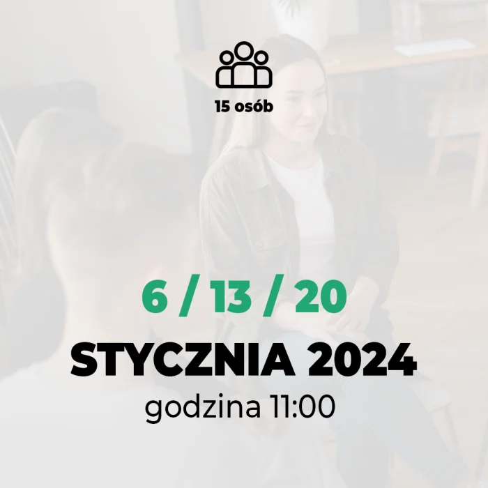Warsztaty z psychologiem - grupa 1 - 6, 13, 20 styczeń - obrazek 2