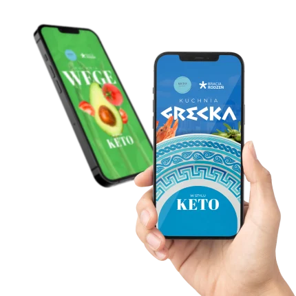 Pakiet KETO WEGE + Kuchnia grecka KETO - Bracia Rodzeń