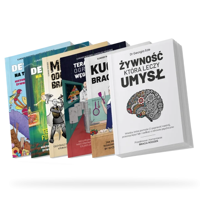 Pakiet 6 książek Kolekcja - Żywność + Kuchnia + TOW + MOBR + Detektywi 1 + Detektywi 2 - obrazek 1