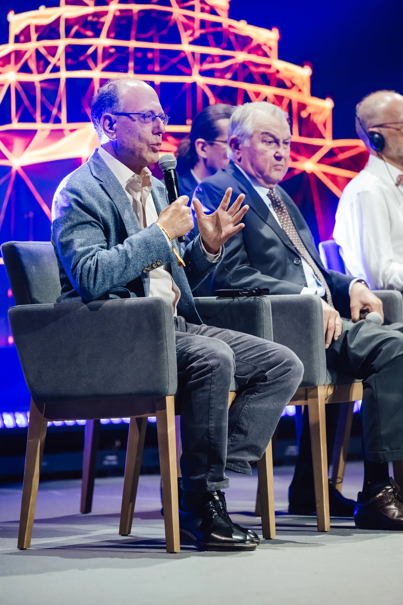 Prelegenci podczas panelu dyskusyjnego
